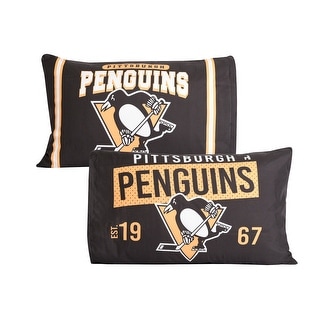 NHL Pittsburgh Penguins Set of 2 Pillowcases (20"x30") by Nemcor - Bed ...